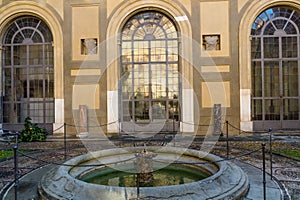 Inner courtyard of a palazzo