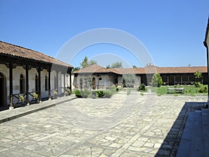 Inner courtyard of the temple