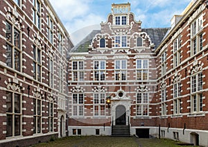 Inner Couryard of the Oost-Indisch Huis, Amsterdam, The Netherlands