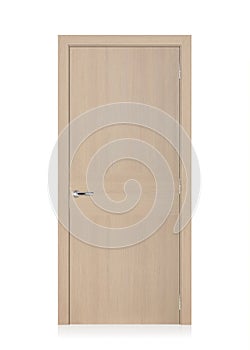 the inner door is new made of natural veneer