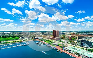 Inner harbor in Baltimore, Maryland