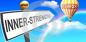 Inner strength leads to success