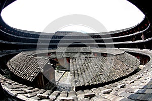 Inner view of the earth tower