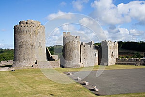 Inner Ward and Keep of Pembroke Castle