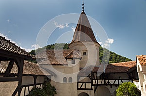 Inner yard of Dracula's Castle (Bran Castle)