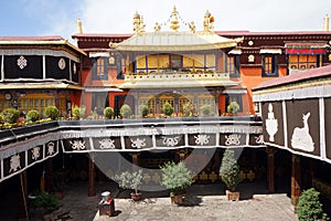 Inner yard of monastery