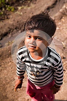 Innocent Smile of indian child
