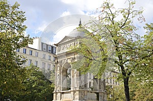 Innocents Fountain in Paris