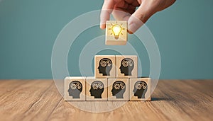 Innovation and Brainstorming: Idea Generation Concept