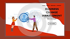 innovation business change management vector