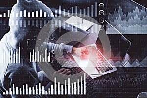 Innovation and forex concept