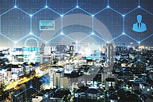 Innovation and internet concept