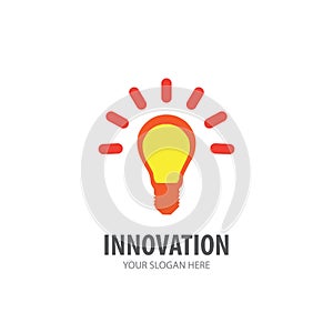 Innovation logo for business company