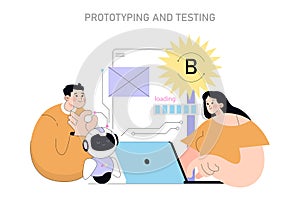 Innovation. Flat Vector Illustration