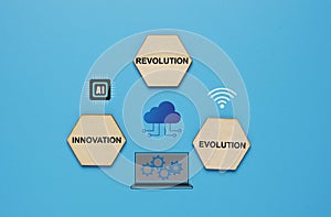 Innovation, revolution and evolution