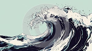 innovation sliding digital wave