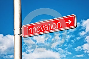 Innovation Street sign