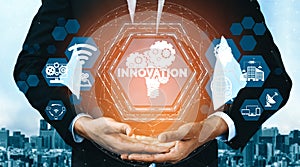 Innovation Technology for Business Finance Concept uds