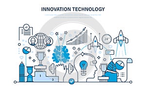 Innovation technology. Creative thinking and process, business systems development, marketing.