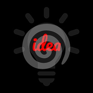 Innovation, technology and idea concept