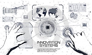 Innovations systems connecting people and robots devices