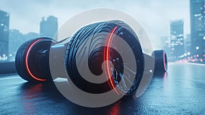 Innovative AI-Optimized Tire Design for Dynamic Performance on Roads