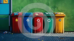 An innovative approach to recycling, featuring smart systems that accurately classify waste