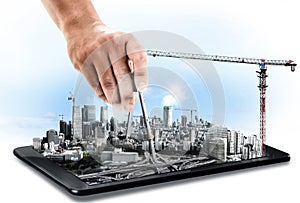 Innovative architecture and civil engineering plan