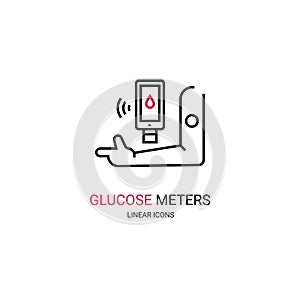 Innovative blood glucose meter for the phone.