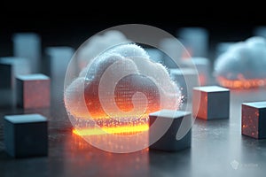 Innovative Cloud Computing Concept with Advanced Data Management and Seamless Technology Integration