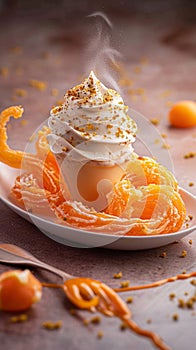 Innovative delight Jalebi Ice Cream, combining Indian sweetness with coolness