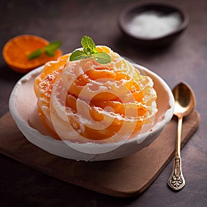 Innovative delight Jalebi Ice Cream, combining Indian sweetness with coolness