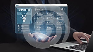 Innovative Human Resource Management System Utilizing Advanced Technology for Employee Data Processing and Search