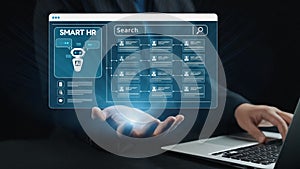 Innovative Human Resource Management System Utilizing Advanced Technology for Employee Data Processing and Search