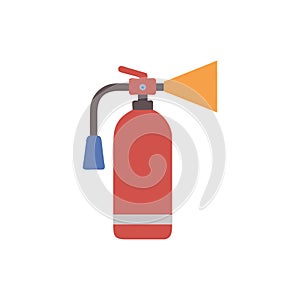 Innovative Fire Extinguisher Icon Design