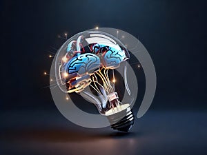 Innovative Illumination: Bulb Technology with AI and Brain