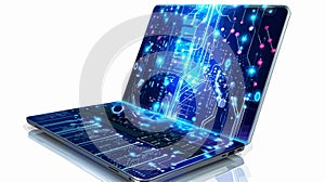 Innovative Information Technology Courses Abstract Concept