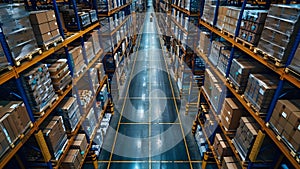 Innovative IoT system for smart warehouse management and predictive maintenance insights. Concept