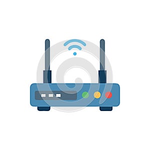 Innovative Modem Router Vector Icon