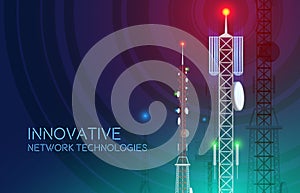 Innovative Network Antennas Composition