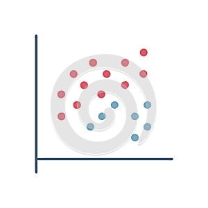 Innovative Scatter Plot Illustration
