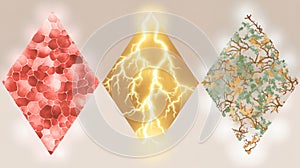 Adaptive materials showcasing smart transformations with liquid metal capabilities Generative AI