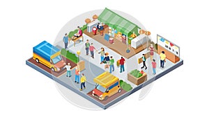 Innovative Tech Office with Collaborative Workstations, vector design Generative AI