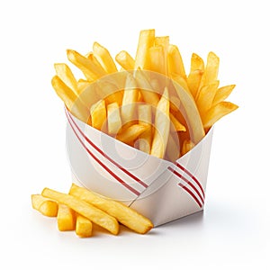 Innovative Tumblewave Style French Fries In Paper - 8k