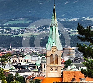 Innsbruck Austria city view