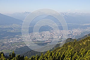 Innsbruck from the northeast