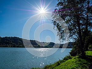 Inntal Upper Austria in summer