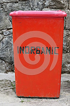 Inorganic Waste Container