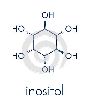 Inositol myo-inositol molecule. Inositol and its phosphates play essential roles in a number of biological processes. Skeletal