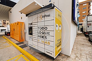 InPost and Amazon Locker self-service lockers